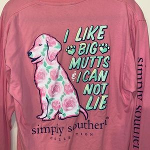 Simply southern dog graphic few